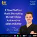A New Platform that's Disrupting the $1 trillion Automotive Sales Industry